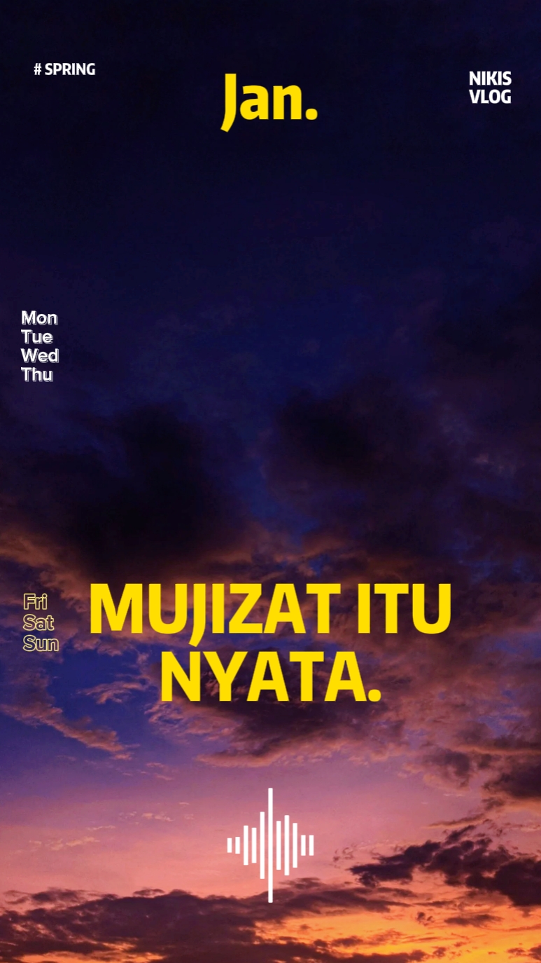 Mujizat Itu Nyata.