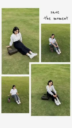 tata letak 4 foto