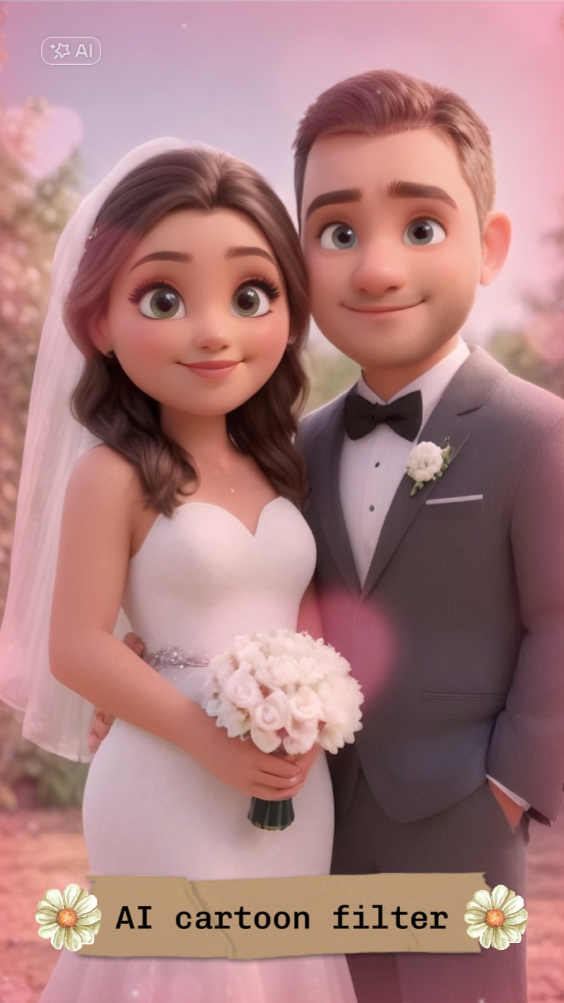 AI cartoon filter