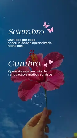 Bem vindo outubro 