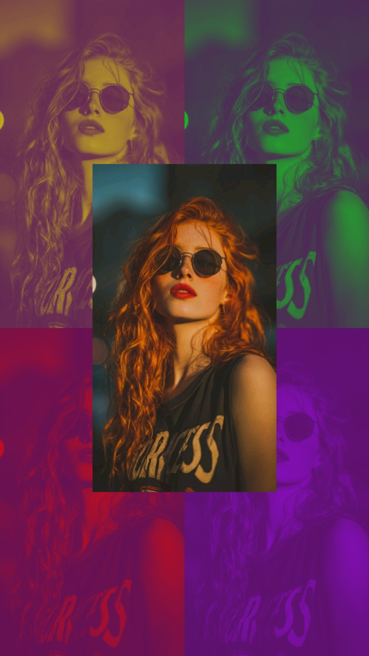 Photo template