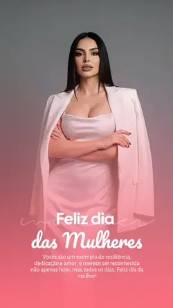 feliz dia das mulher