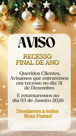 aviso final de ano