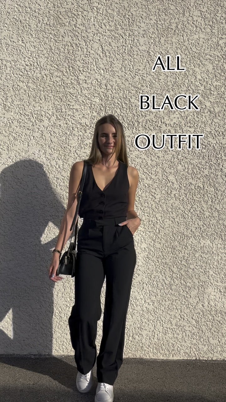 All Black Outfit 🖤