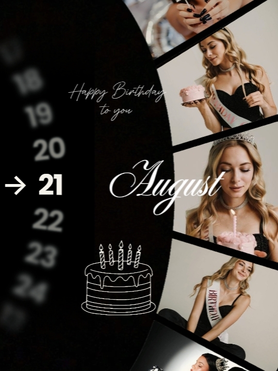 HBD 21 AUGUST 