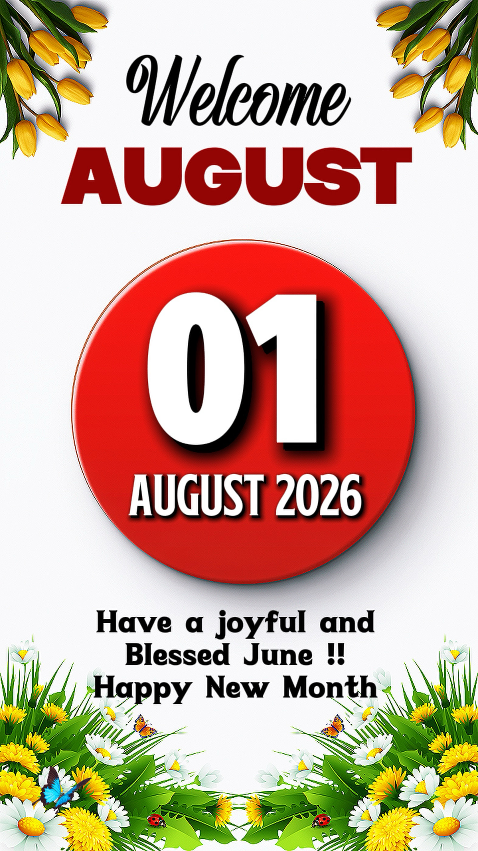 Hoşgeldiniz Ağustos 2026