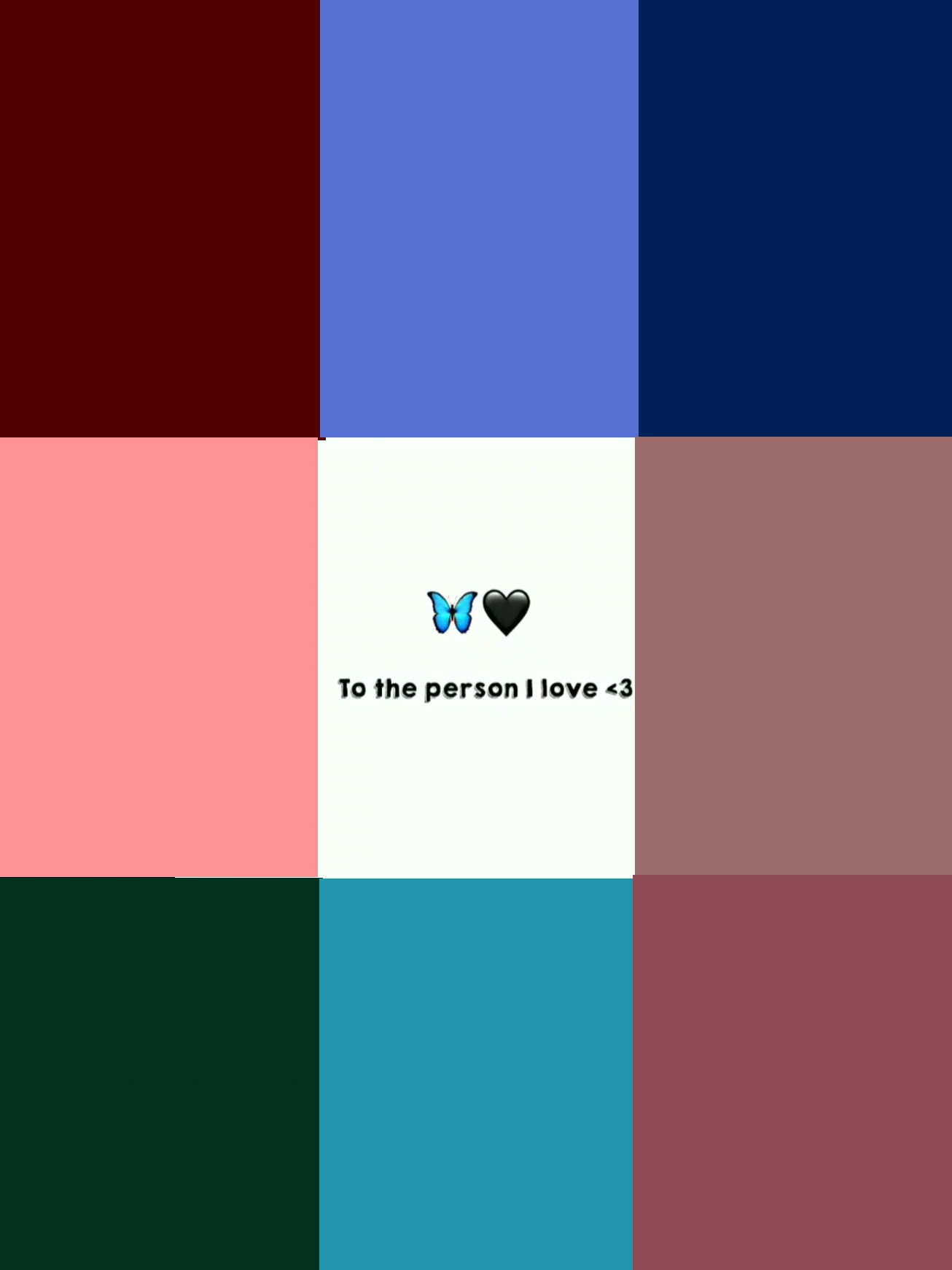 Für die Person, die ich liebe