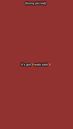 Wabi sabi