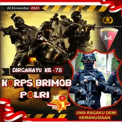 hut brimob ke 78