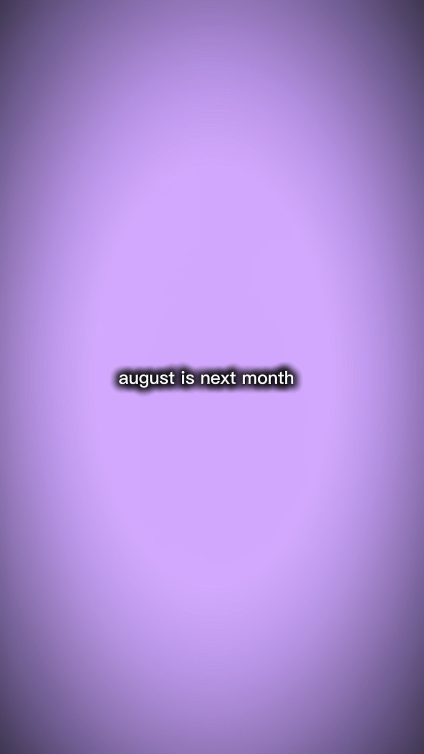 Agosto es el próximo mes
