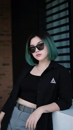 jj 2 foto teh hijau