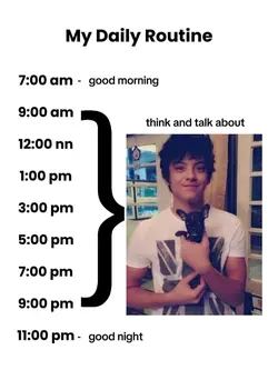 my daily routine 