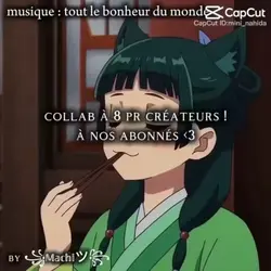 Collab créateur a 8!