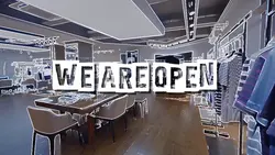 We are open 