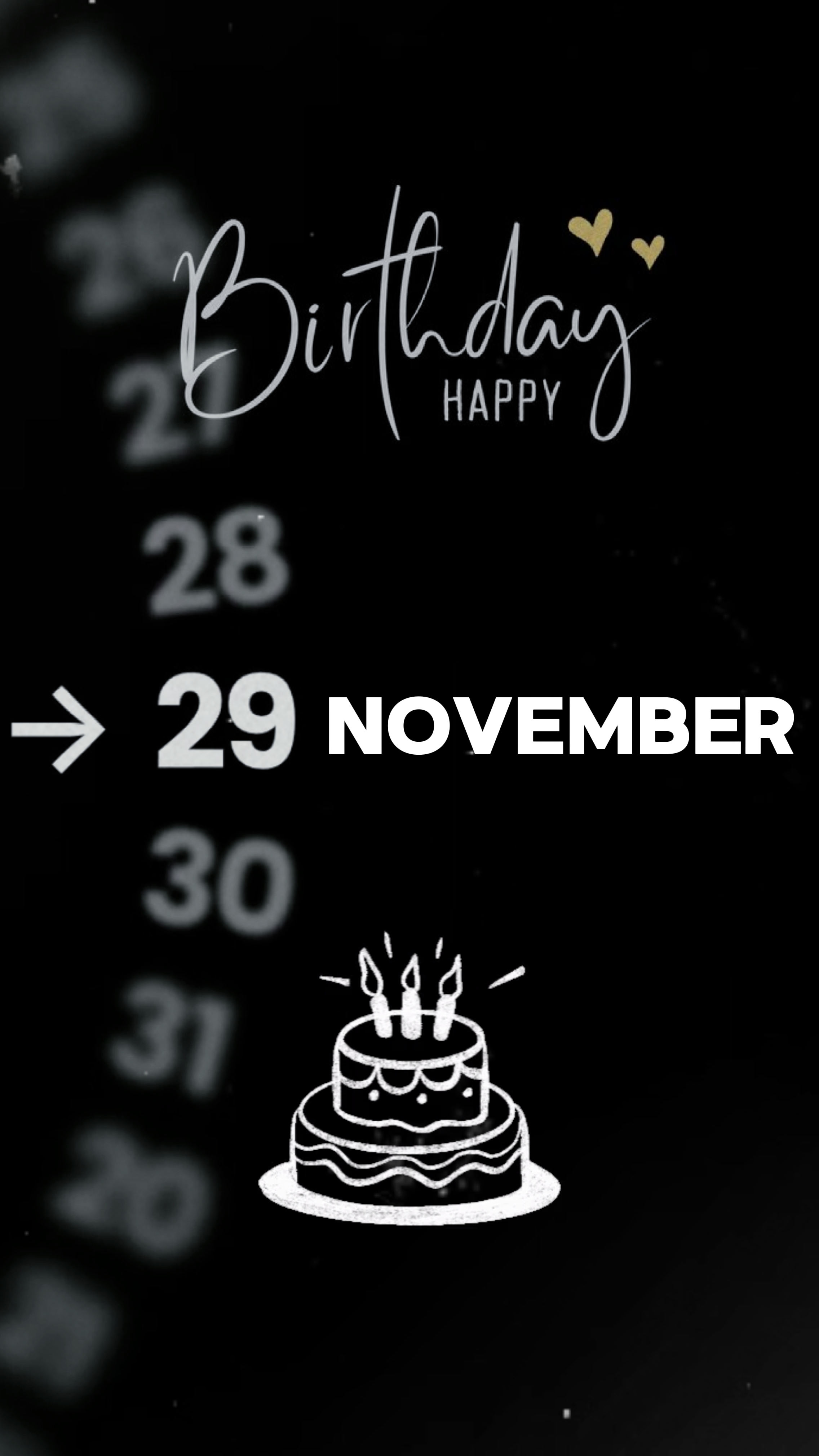 Hbd 29 November