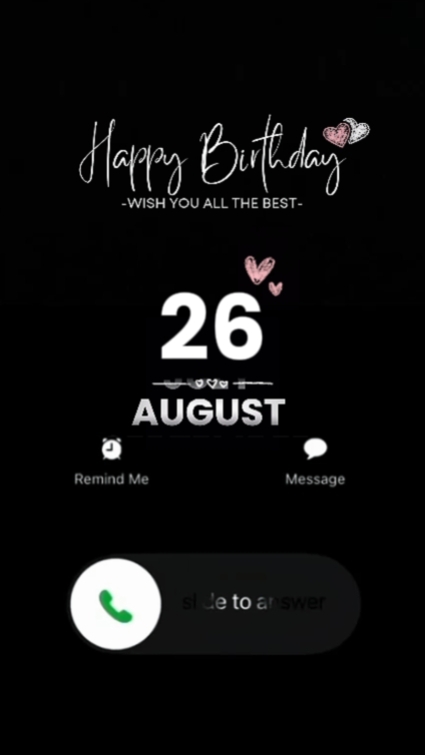 B'Day mom 26 august 