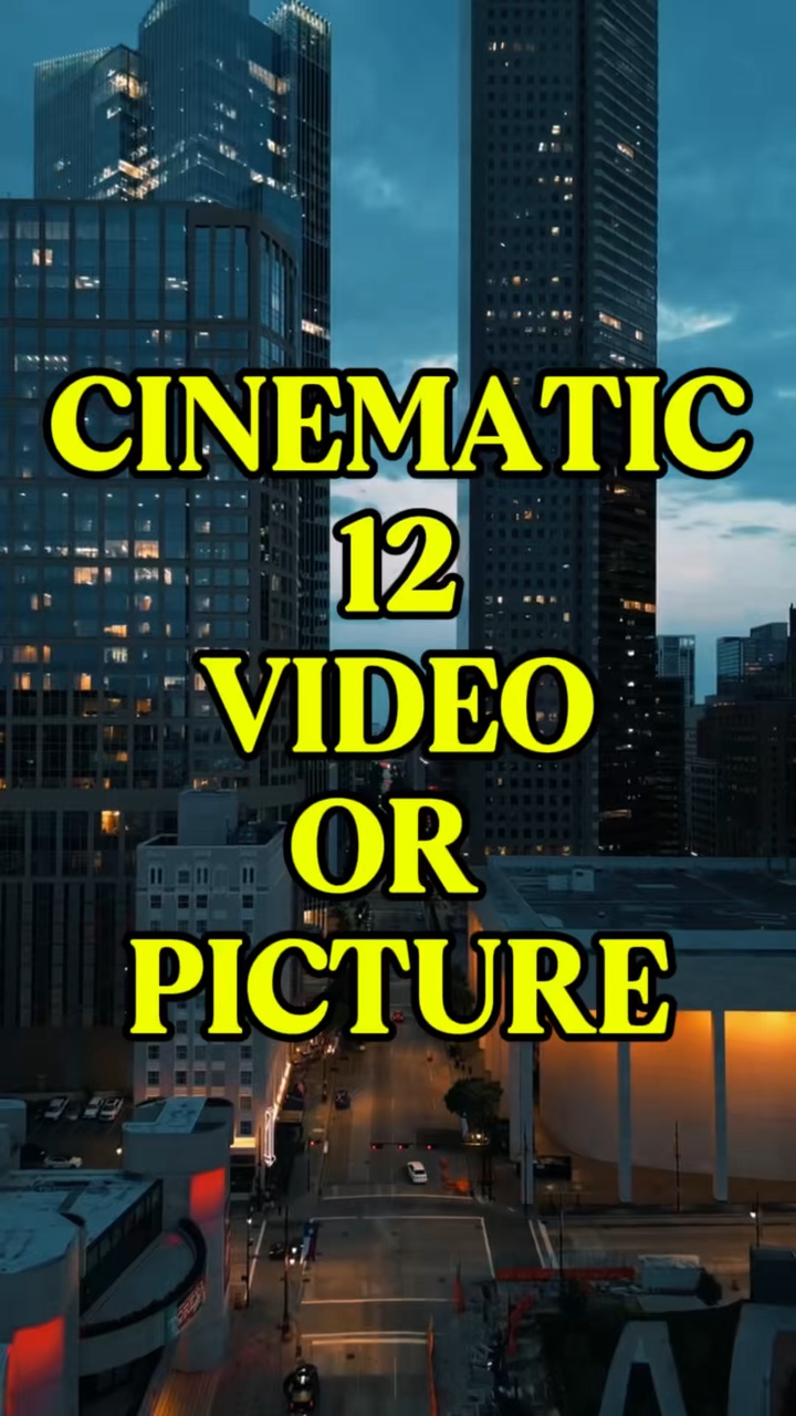 Cinematic 12 Video