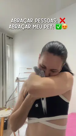 Abraço pet 