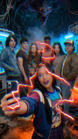 Selfie Strange thing