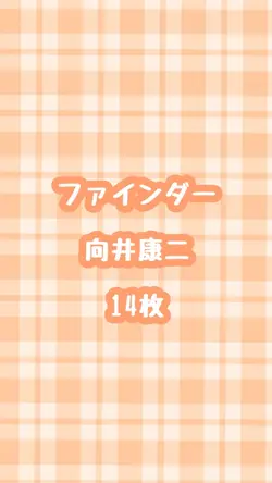 ファインダー／向井康二