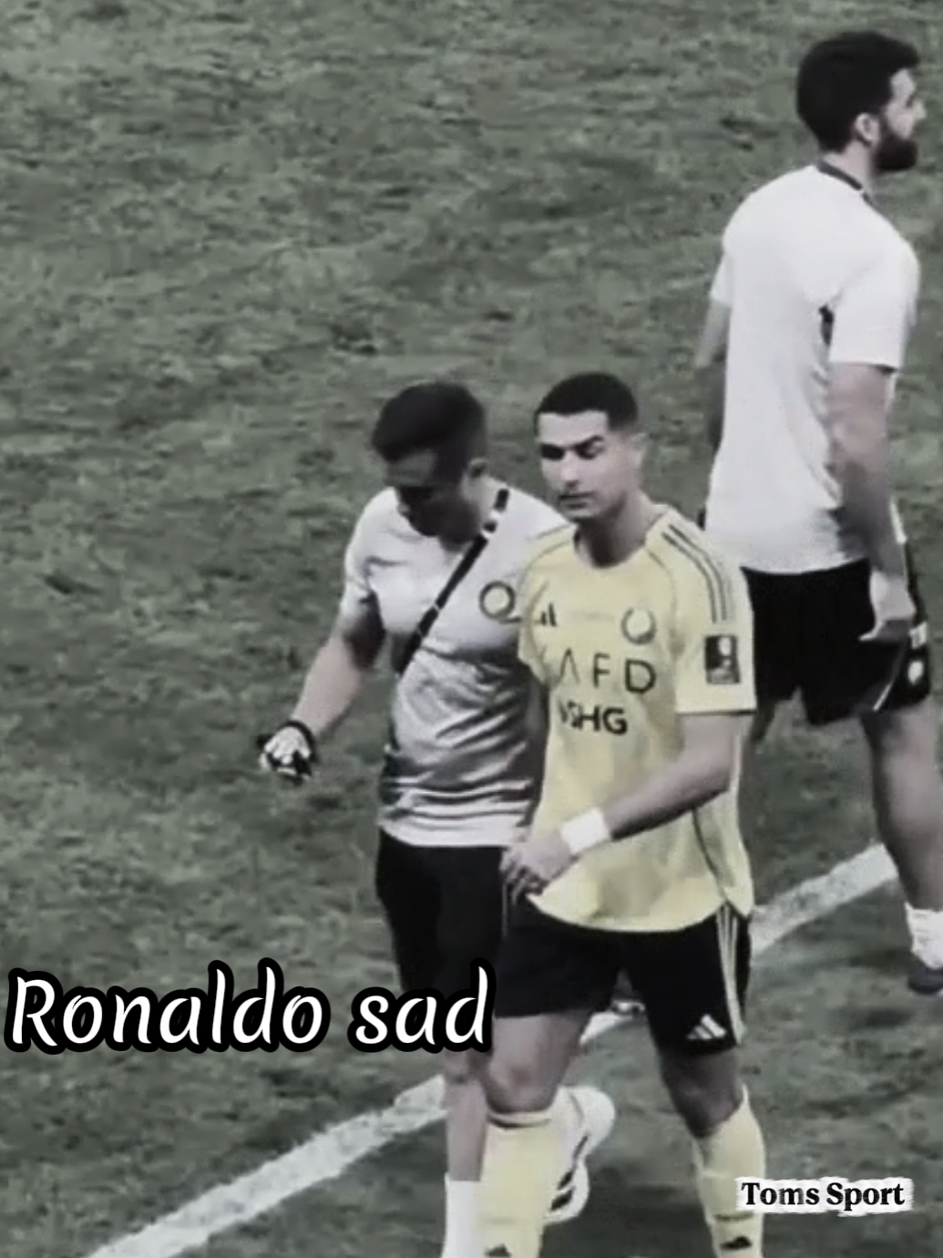 Ronaldo üzgün