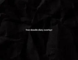 doodle diary overlay