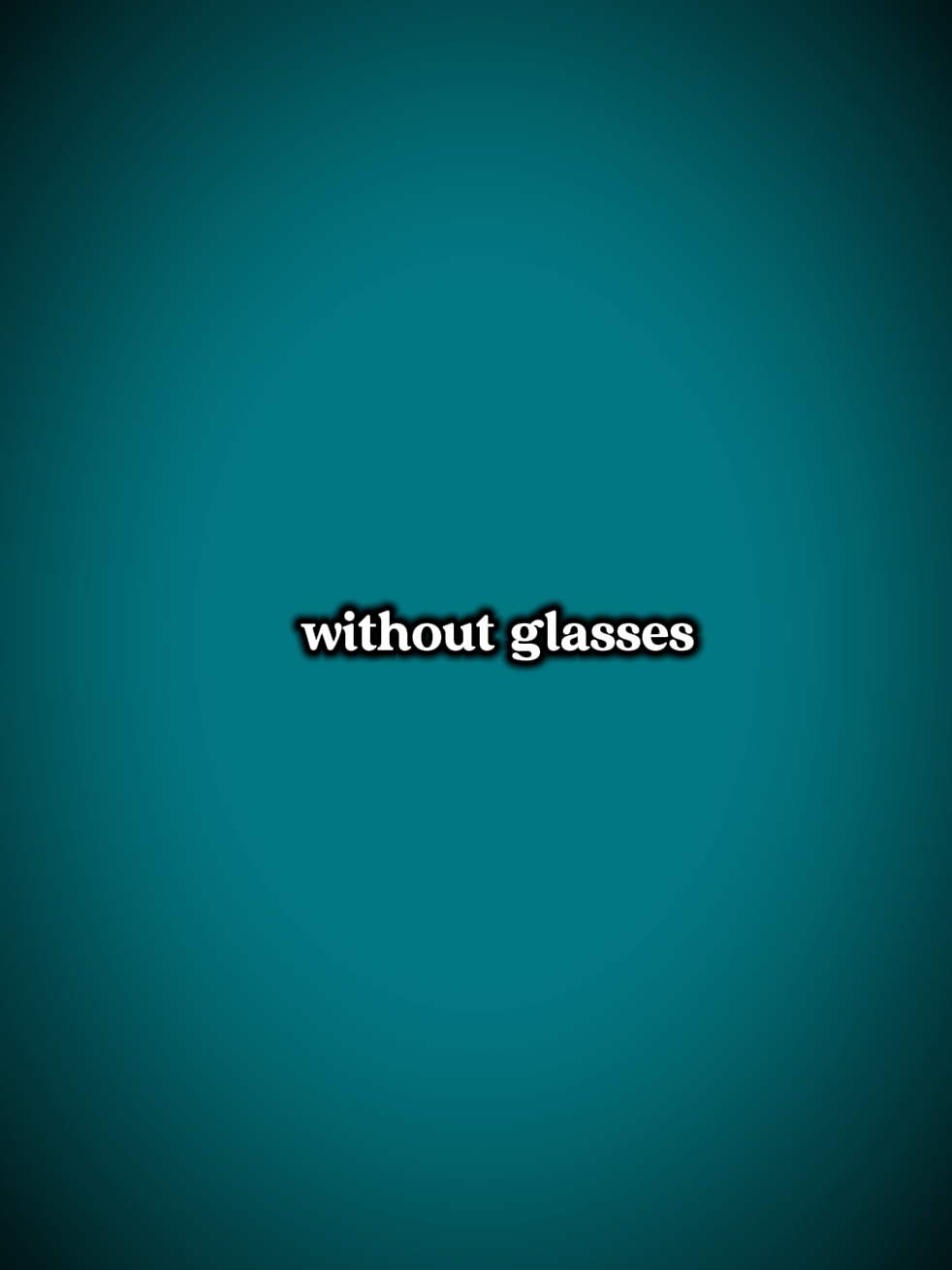 with glasses