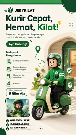 iklan kurir