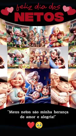 FELIZ DIA DOS NETOS.