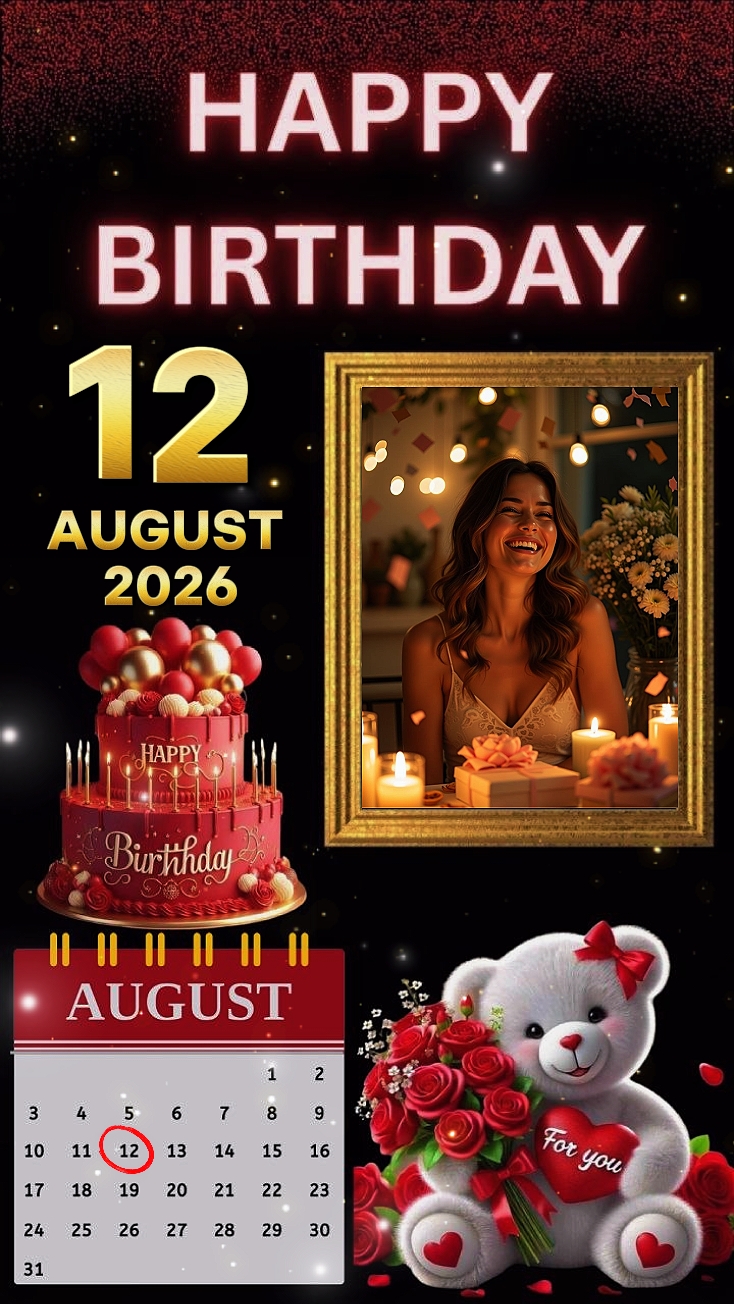 Aniversário 12 de agosto 