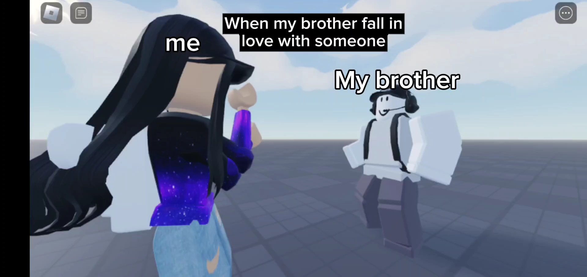 When my bro fall in 