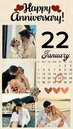 Anniversary 22 Jan