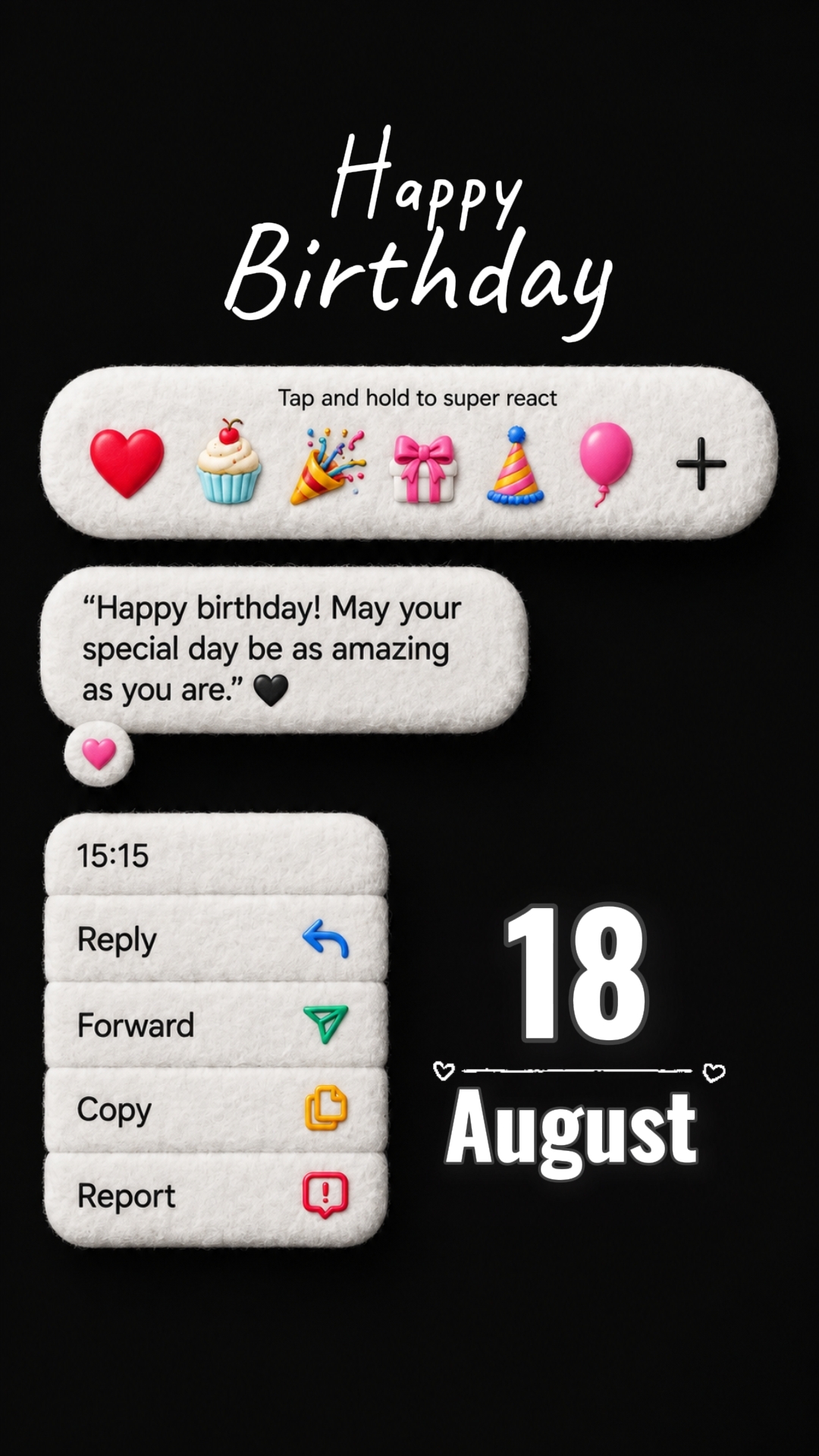 18 August birthday