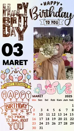 03 Maret hbd