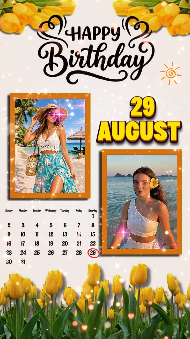 HBD 29 August 2026