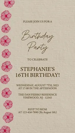 undangan ulang tahun