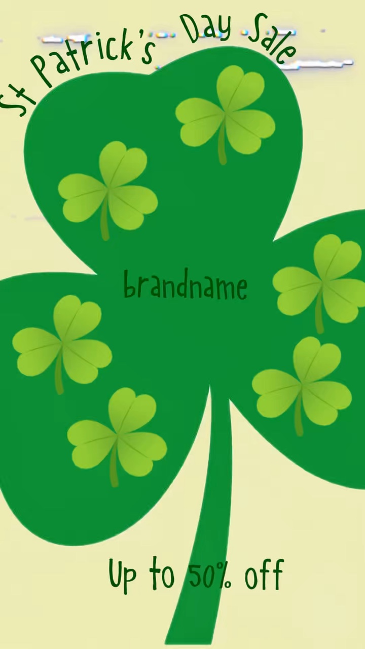 St Patrick’s Sale 