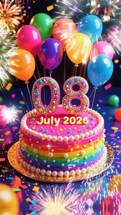 BIRTHDAY 8 july 2026