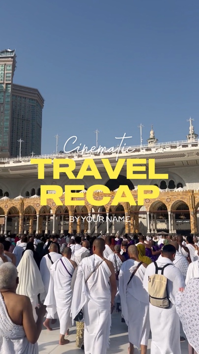 Travel recap vlog