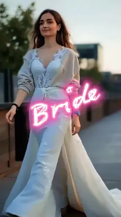Bride in Motion 
