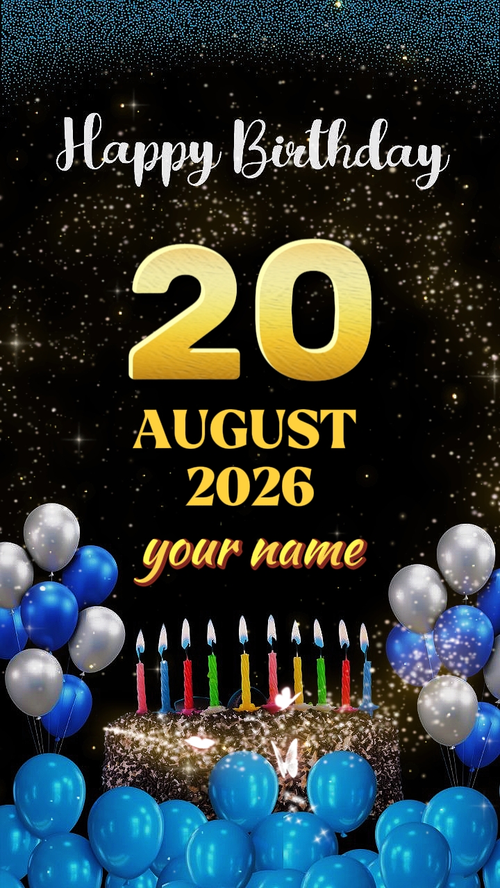 Birthday 20 August 