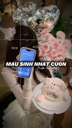 Mẫu Sinh Nhật Cuốn 