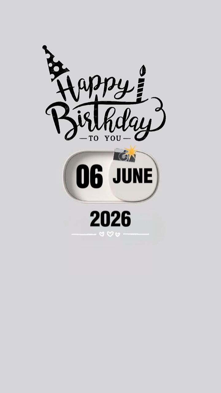 CUMPLEAÑOS 06 DE JUNIO 