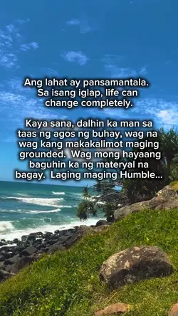 Laging maging humble