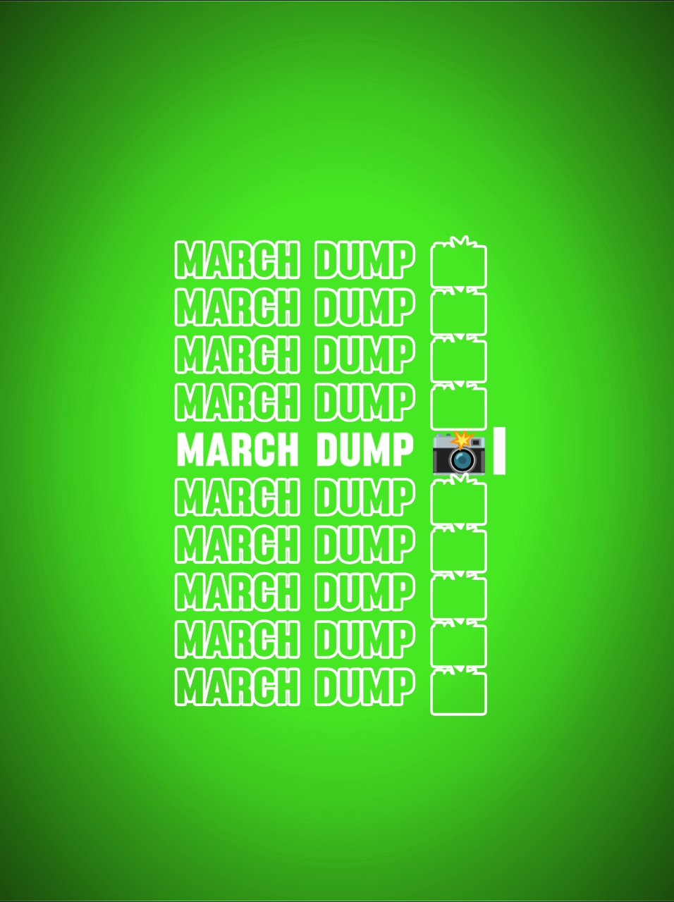 MARCH DUMP