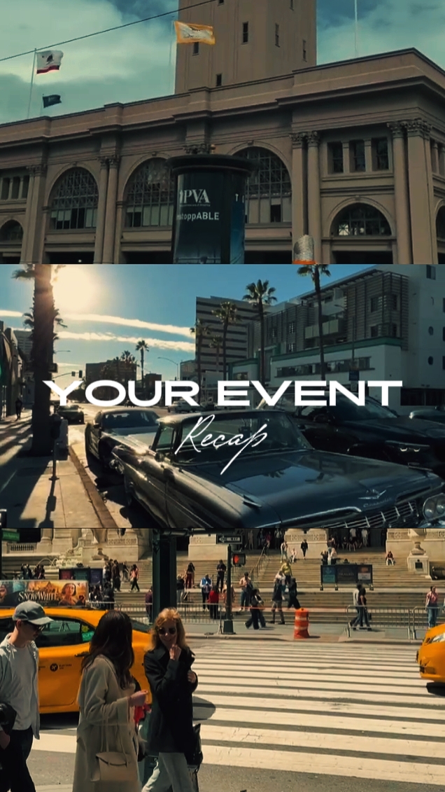 YOUR EVENT RECAP 