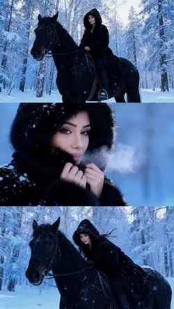 Winter photoshoot