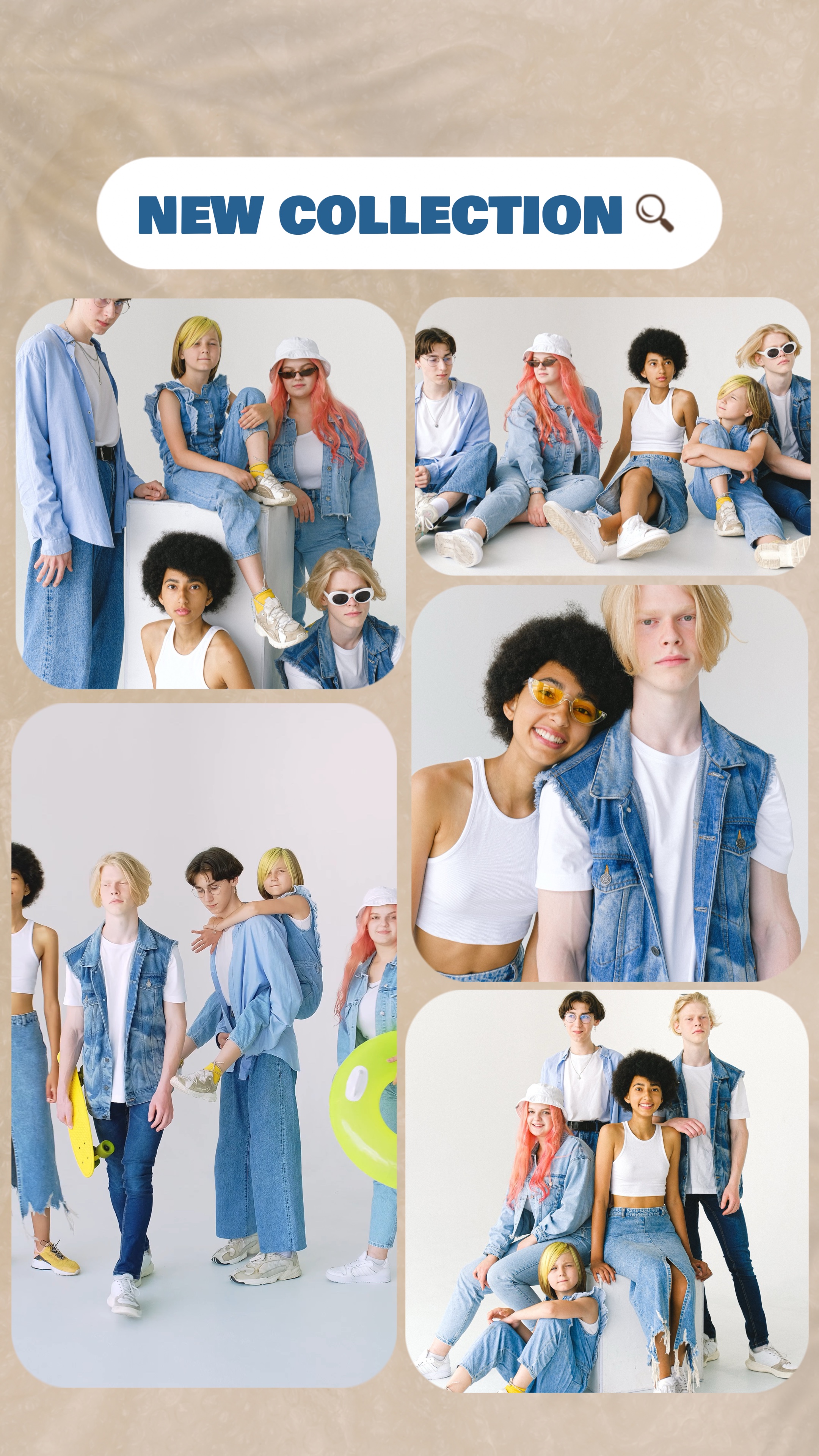 Pantalla De Productos De Ropa Estilo TikTok