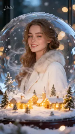 Winter Snow Globe