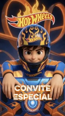 Hotwheels convite